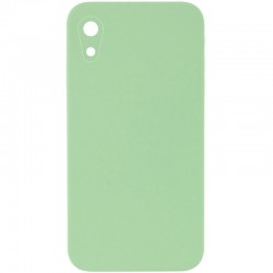 Чохол Silk Square Full Camera Protective (AA) NO LOGO для Apple iPhone XR (6.1")  М'ятний / Mint - 00000072153_15