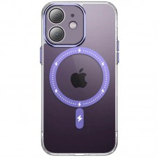 Чохол TPU+PC Colorful with MagSafe для Apple iPhone 12 (6.1")  Purple - 00000065140_5
