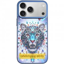 Чохол TPU+PC Crystal Hunt with MagSafe для Apple iPhone 16 (6.1")  Blue - 00000085163_2