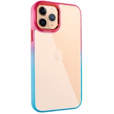 Чохол TPU+PC Fresh sip series для Apple iPhone 11 Pro (5.8")  Бірюзовий / Рожевий - 00000055597_3