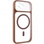 Чохол TPU+PC GETMAN Moon Clear with MagSafe для Apple iPhone 12 Pro Max / 13 Pro Max (6.7