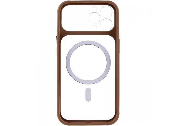 Чохол TPU+PC GETMAN Moon Clear with MagSafe для Apple iPhone 12 Pro Max / 13 Pro Max (6.7