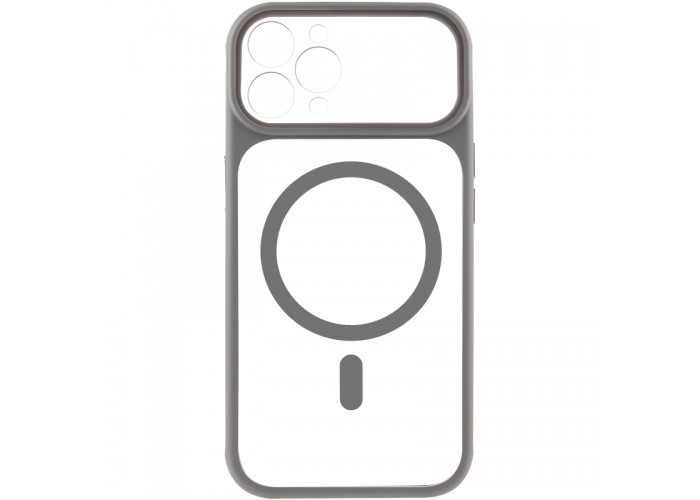 Чохол TPU+PC GETMAN Moon Clear with MagSafe для Apple iPhone 12 Pro Max / 13 Pro Max (6.7