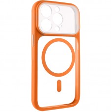 Чохол TPU+PC GETMAN Moon Clear with MagSafe для Apple iPhone 14 Pro Max (6.7")  Orange - 00000084768_5