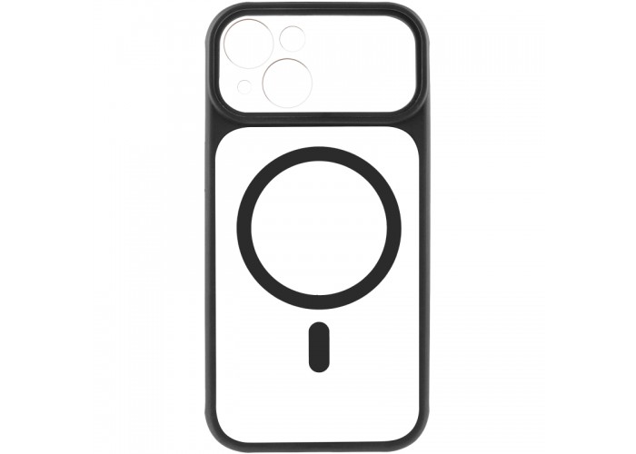 Чохол TPU+PC GETMAN Moon Clear with MagSafe для Apple iPhone 15 (6.1
