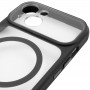 Чохол TPU+PC GETMAN Moon Clear with MagSafe для Apple iPhone 15 (6.1