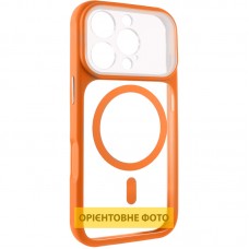 Чохол TPU+PC GETMAN Moon Clear with MagSafe для Apple iPhone 16 Pro Max (6.9")  Orange - 00000084774_5