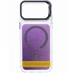 Чохол TPU+PC Jewel Sparkle with MagSafe для Apple iPhone 17 (6.3")  Violet Shimmer - 00000084797_8