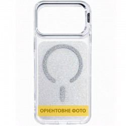 Чохол TPU+PC Jewel Sparkle with MagSafe для Apple iPhone 15 (6.1")  Diamond White - 00000084791_3