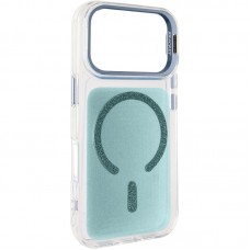 Чохол TPU+PC Jewel Sparkle with MagSafe для Apple iPhone 17 Pro (6.3")  Aqua Blue - 00000084799_1
