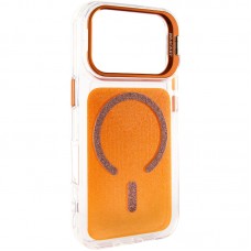 Чохол TPU+PC Jewel Sparkle with MagSafe для Apple iPhone 17 Pro (6.3")  Orange Sparkle - 00000084799_4