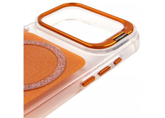 Чохол TPU+PC Jewel Sparkle with MagSafe для Apple iPhone 17 Pro (6.3