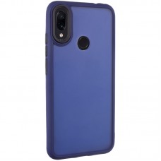 Чохол TPU+PC Lyon Frosted для Xiaomi Redmi Note 7 / Note 7 Pro / Note 7s  Navy Blue - 00000067385_3