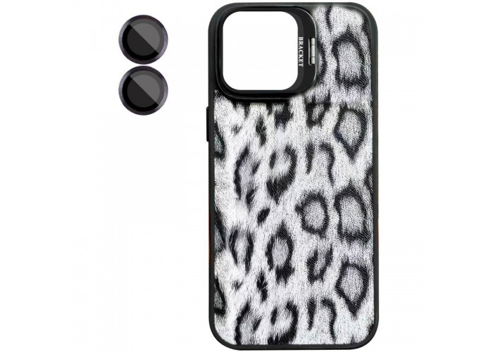 Чохол TPU+PC Wild Leopard with MagSafe and Lens для Apple iPhone 17 (6.3