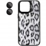 Чохол TPU+PC Wild Leopard with MagSafe and Lens для Apple iPhone 17 (6.3