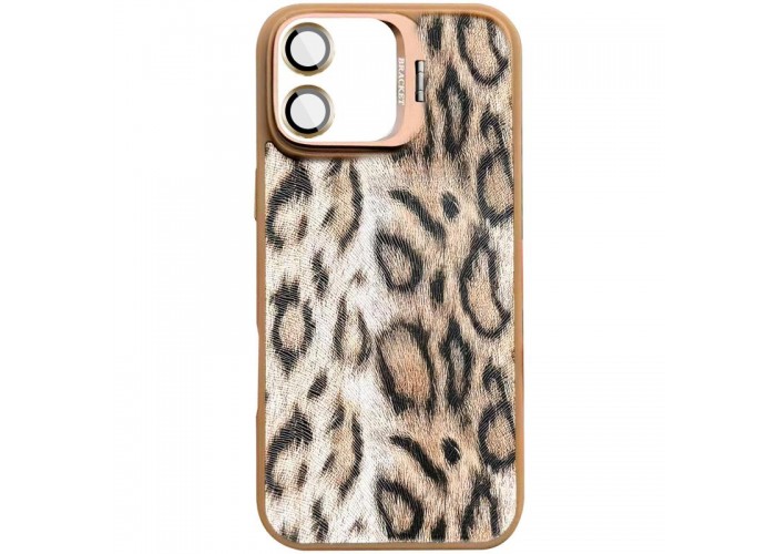 Чохол TPU+PC Wild Leopard with MagSafe and Lens для Apple iPhone 17 (6.3
