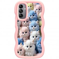 Чохол TPU Cloudy Pictures для Samsung Galaxy A15 4G/5G  Kittens - 00000078284_3
