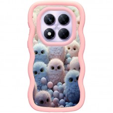 Чохол TPU Cloudy Pictures для Xiaomi Redmi Note 14 Pro 4G  Owls - 00000078306_4
