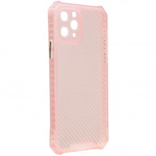 Чохол TPU Ease Carbon color series для Apple iPhone 11 Pro (5.8")  Рожевий / Прозорий - 00000055700_2