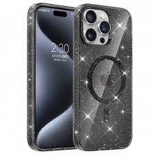 Чохол TPU Eclipse Sparkle (MagFit) для Apple iPhone 14 Pro Max (6.7")  Black - 00000077640_1
