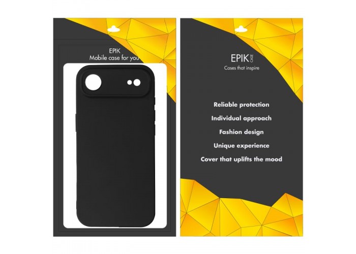 Чохол TPU Epik Black Full Camera для Apple iPhone 17 Air (6.5