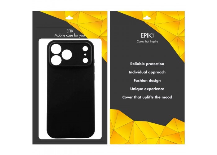 Чохол TPU Epik Black Full Camera для Apple iPhone 17 Pro Max (6.9