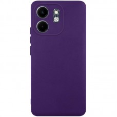 Чохол TPU GETMAN Liquid Silk Full Camera для Infinix Smart 9 4G / Hot 50i  Темно фіолетовий / Dark Purple - 00000077918_17