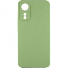 Чохол TPU GETMAN Liquid Silk Full Camera для Oppo A78 4G  Зелений / Pistachio - 00000075771_4