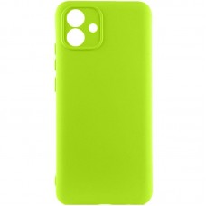 Чохол TPU GETMAN Liquid Silk Full Camera для Samsung Galaxy A05  Салатовий / Neon Green - 00000073781_9