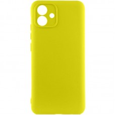 Чохол TPU GETMAN Liquid Silk Full Camera для Samsung Galaxy A05  Жовтий / Flash - 00000073781_2