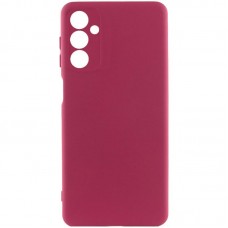 Чохол TPU GETMAN Liquid Silk Full Camera для Samsung Galaxy A16 4G/5G  Бордовий / Marsala - 00000074075_1