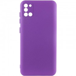 Чохол TPU GETMAN Liquid Silk Full Camera для Samsung Galaxy A31  Фіолетовий / Purple - 00000073788_14