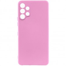 Чохол TPU GETMAN Liquid Silk Full Camera для Samsung Galaxy A32 4G  Рожевий / Pink - 00000073789_7