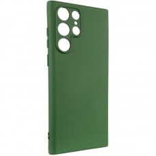 Чохол TPU GETMAN Liquid Silk Full Camera для Samsung Galaxy S26 Ultra  Зелений / Dark green - 00000084521_8
