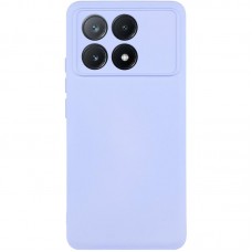 Чохол TPU GETMAN Liquid Silk Full Camera для Xiaomi Poco X6 Pro  Бузковий / Light purple - 00000075779_16