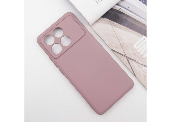 Чохол TPU GETMAN Liquid Silk Full Camera для Xiaomi Poco X6 Pro