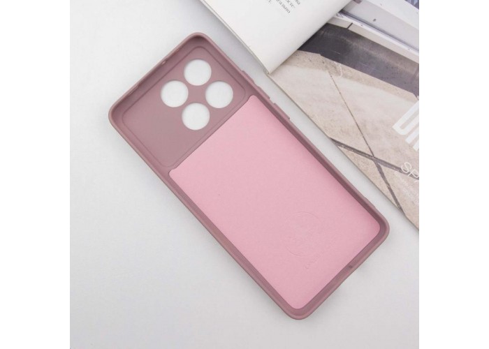 Чохол TPU GETMAN Liquid Silk Full Camera для Xiaomi Poco X6 Pro