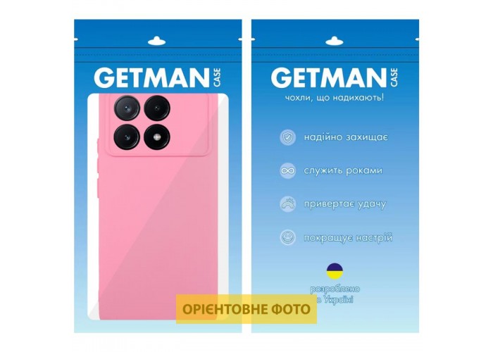 Чохол TPU GETMAN Liquid Silk Full Camera для Xiaomi Poco X6 / Note 13 Pro 5G