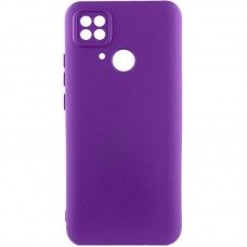Чохол TPU GETMAN Liquid Silk Full Camera для Xiaomi Redmi 10C  Фіолетовий / Purple - 00000074068_14