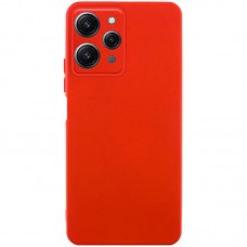 Чохол TPU GETMAN Liquid Silk Full Camera для Xiaomi Redmi 12  Червоний / Red - 00000077924_5