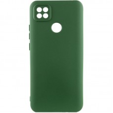 Чохол TPU GETMAN Liquid Silk Full Camera для Xiaomi Redmi 9C  Зелений / Dark green - 00000073801_3