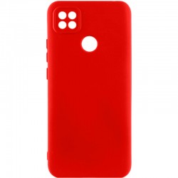 Чохол TPU GETMAN Liquid Silk Full Camera для Xiaomi Redmi 9C  Червоний / Dark Red - 00000073801_20