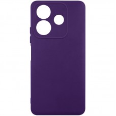 Чохол TPU GETMAN Liquid Silk Full Camera для Xiaomi Redmi Note 14 5G  Темно фіолетовий / Dark Purple - 00000077930_15
