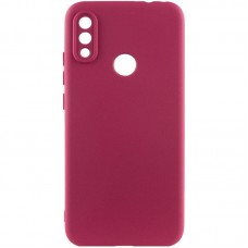 Чохол TPU GETMAN Liquid Silk Full Camera для Xiaomi Redmi Note 5 Pro / Note 5 (AI Dual Camera)  Бордовий / Marsala - 00000076807_1