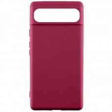 Чохол TPU GETMAN Liquid Silk для Google Pixel 7a  Бордовий / Marsala - 00000081478_1
