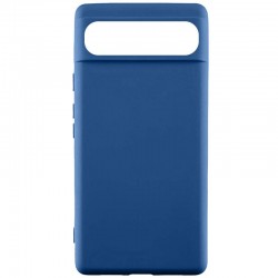 Чохол TPU GETMAN Liquid Silk для Google Pixel 7a  Синій / Navy Blue - 00000081478_12