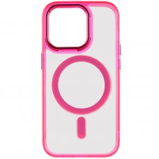 Чохол TPU Iris with MagSafe для Apple iPhone 14 Pro (6.1")  Малиновий - 00000064767_4