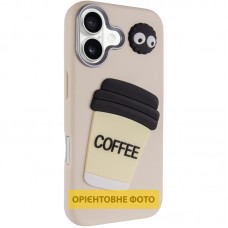 Чохол TPU Leather Toys для Apple iPhone 17 Air (6.5")  Coffee / Sand - 00000082731_3