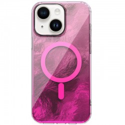 Чохол TPU Shiny Mountain (MagFit) для Apple iPhone 14 / 13 (6.1")  Pink - 00000077649_5