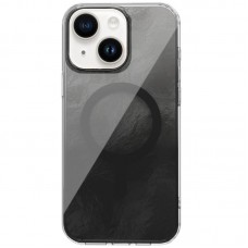Чохол TPU Shiny Mountain (MagFit) для Apple iPhone 15 (6.1")  Black - 00000077652_1